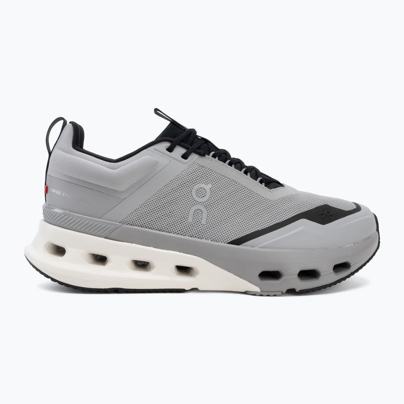 Buty treningowe męskie On Running Cloudnova X alloy/black 2