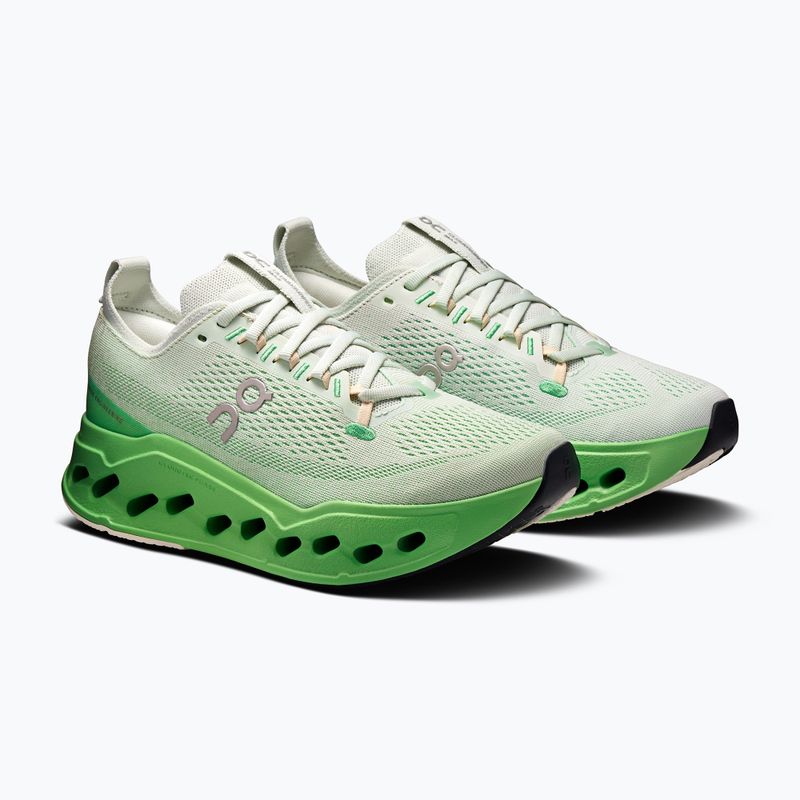 Buty do biegania damskie On Cloudsurfer Max mineral/honeydew 10