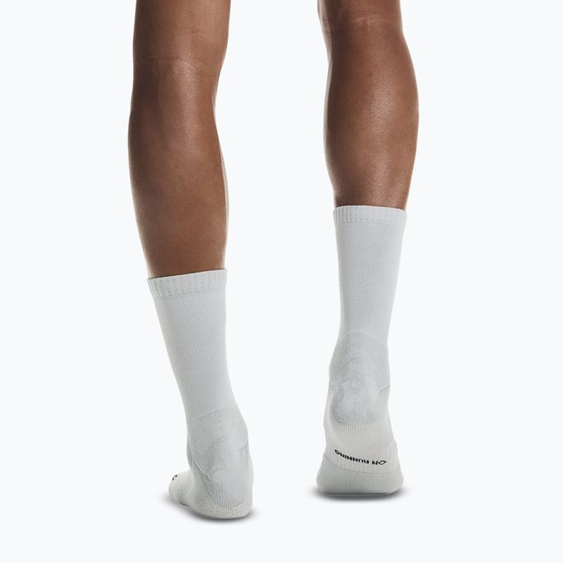 Skarpety do biegania On Running Core Run High 2 pary glacier 4