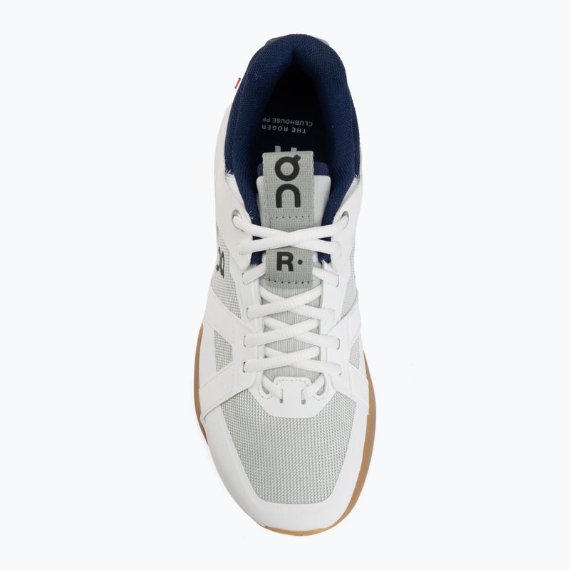 Buty do tenisa męskie On Running The Rodger Clubhouse Pro white/iceberg 5