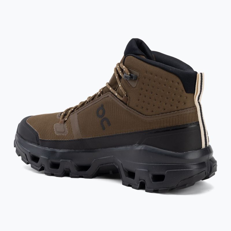 Buty turystyczne męskie On Cloudrock Mid Waterproof earth/black 3