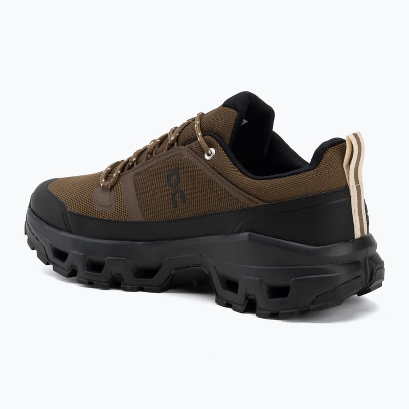 Buty damskie On Cloudrock Low Waterproof earth/black 3