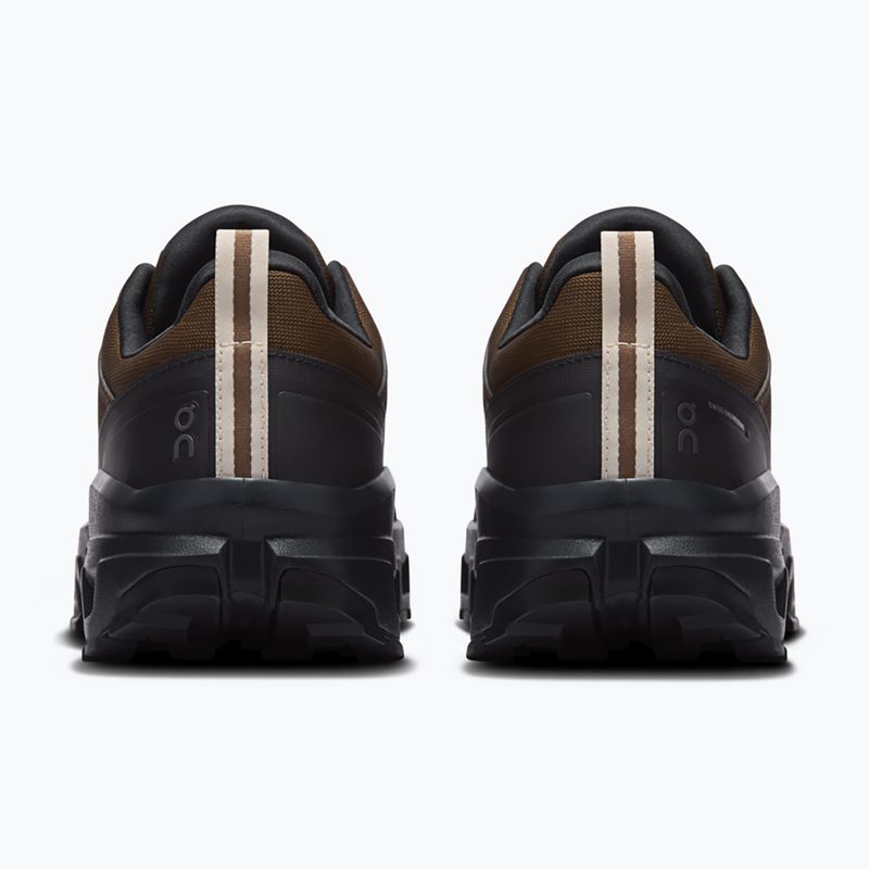Buty turystyczne męskie On Cloudrock Low Waterproof earth/black 5