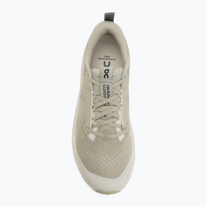Buty do biegania męskie On Running Cloudsurfer Trail 2 chalk/ghost 5