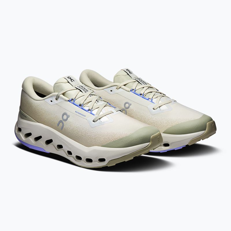 Buty do biegania męskie On Running Cloudsurfer Trail 2 Waterproof ghost/chalk 3