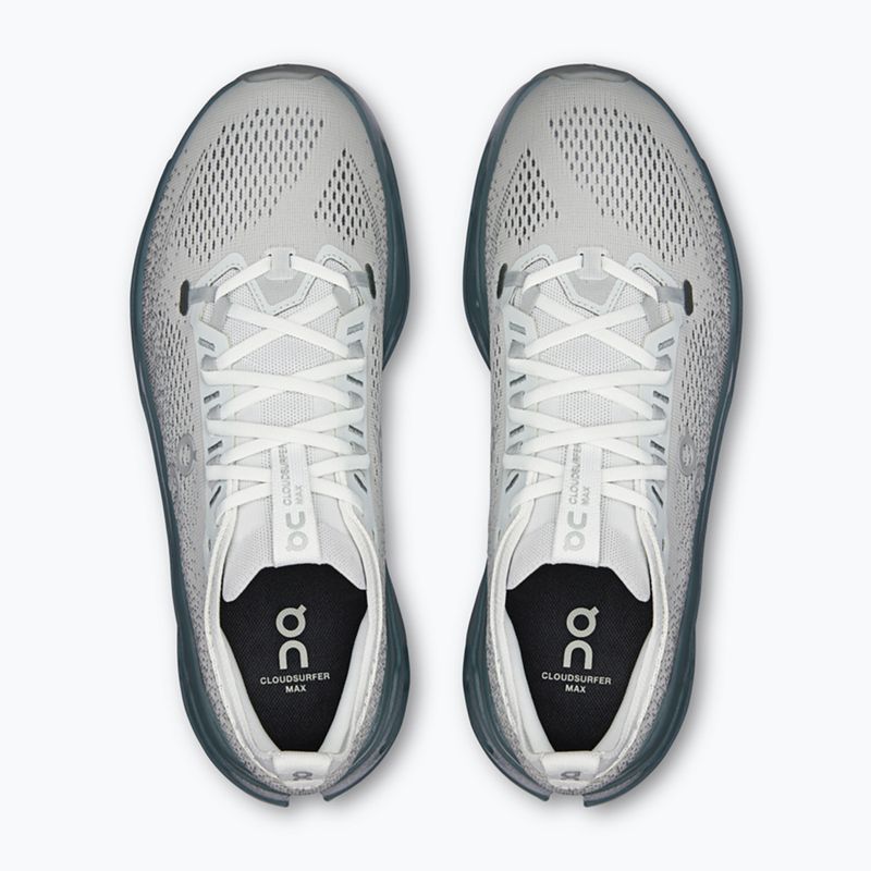 Buty do biegania męskie On Cloudsurfer Max iceberg/olive 6