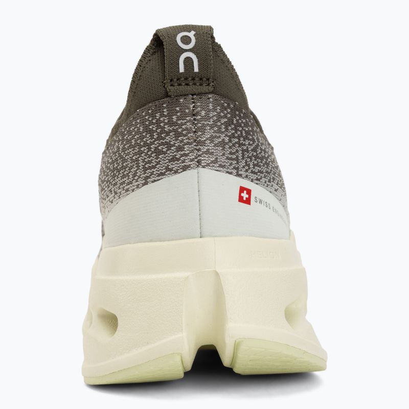 Buty do biegania męskie On Cloudsurfer Max olive/seedling 6