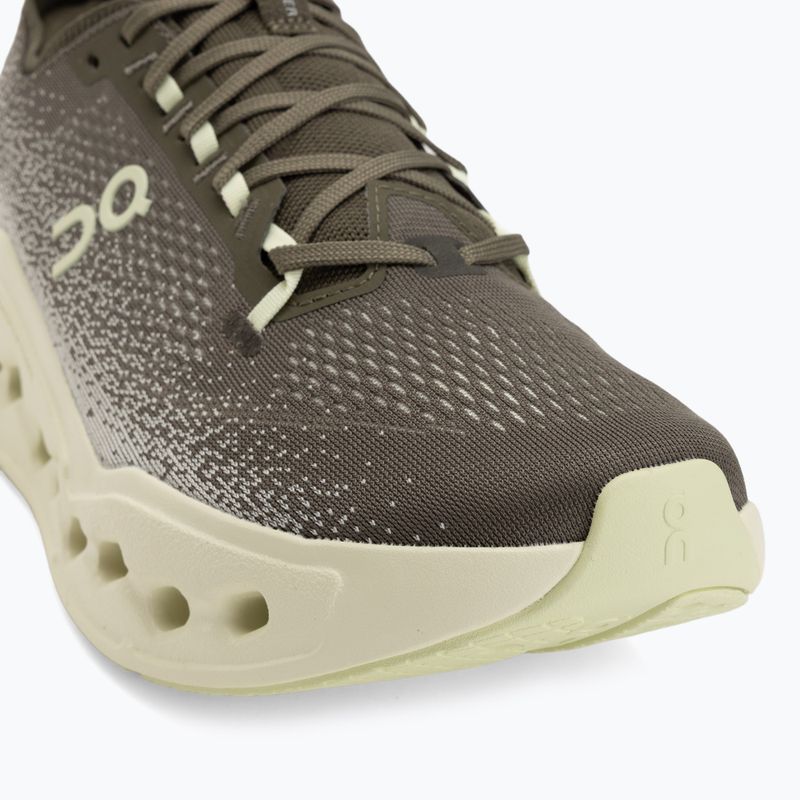 Buty do biegania męskie On Cloudsurfer Max olive/seedling 7
