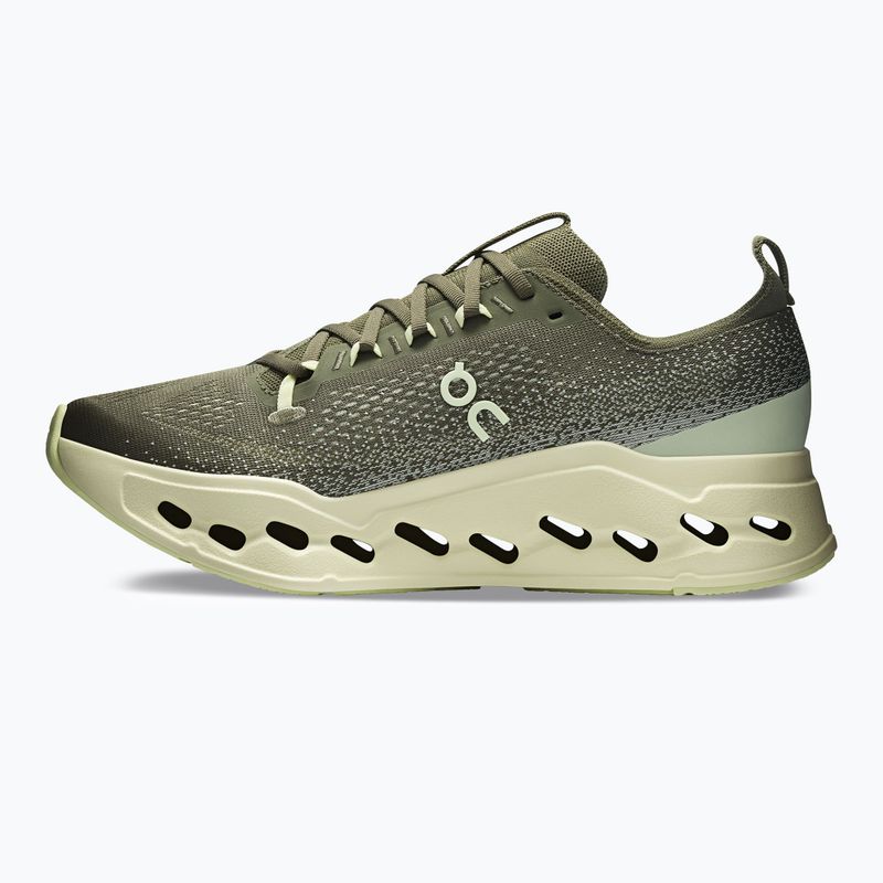 Buty do biegania męskie On Cloudsurfer Max olive/seedling 2