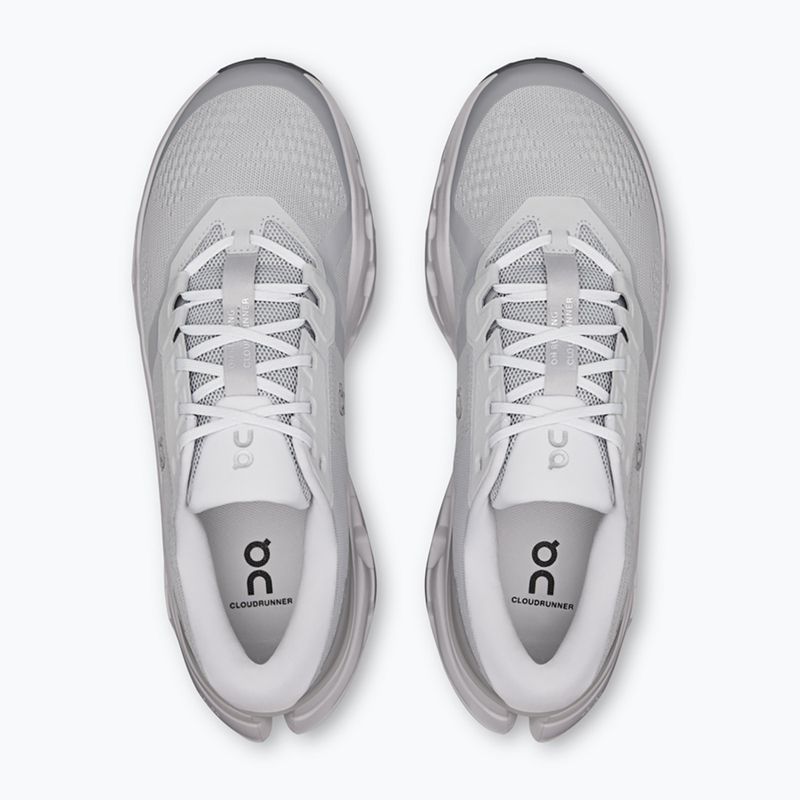 Buty do biegania męskie On Running Cloudrunner 3 glacier/alloy 5