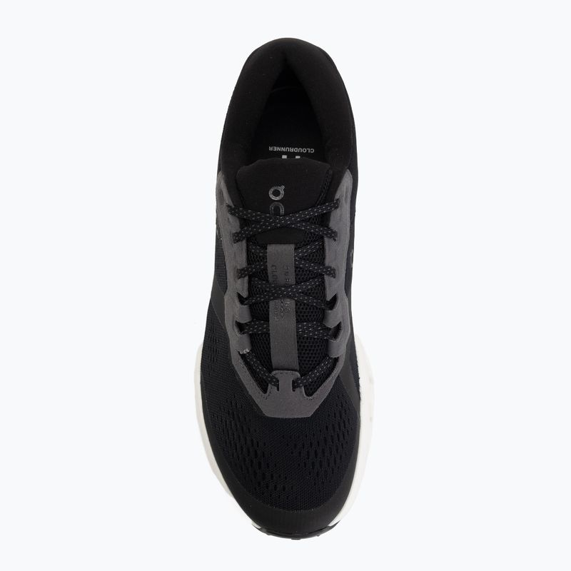 Buty do biegania męskie On Cloudrunner 3 black/ivory 5
