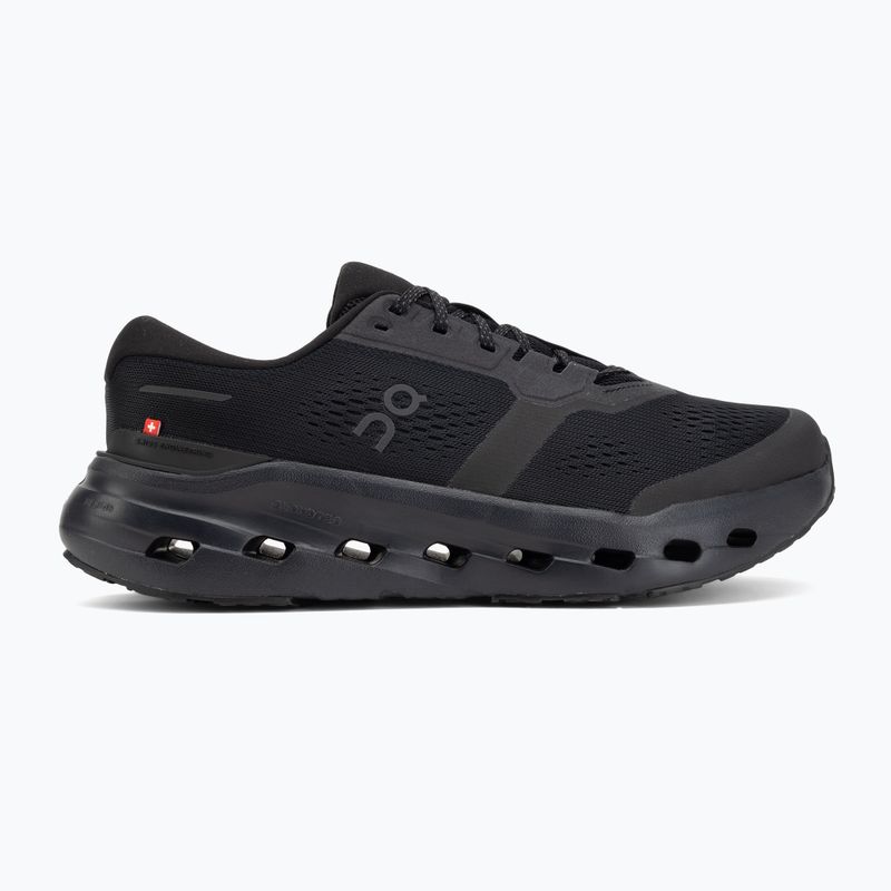 Buty do biegania męskie On Cloudrunner 3 Wide black/black 2