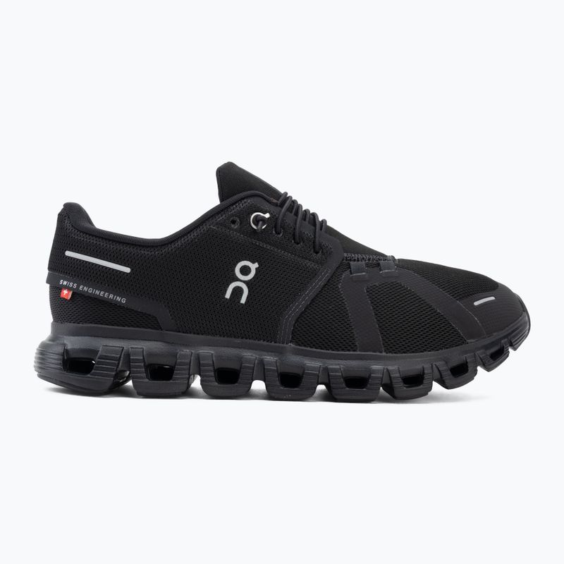 Buty męskie On Cloud 6 Wide black/black 2
