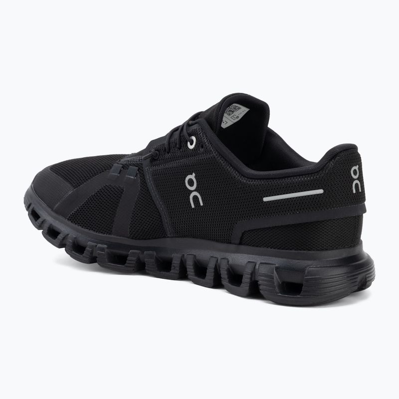 Buty męskie On Cloud 6 Wide black/black 3