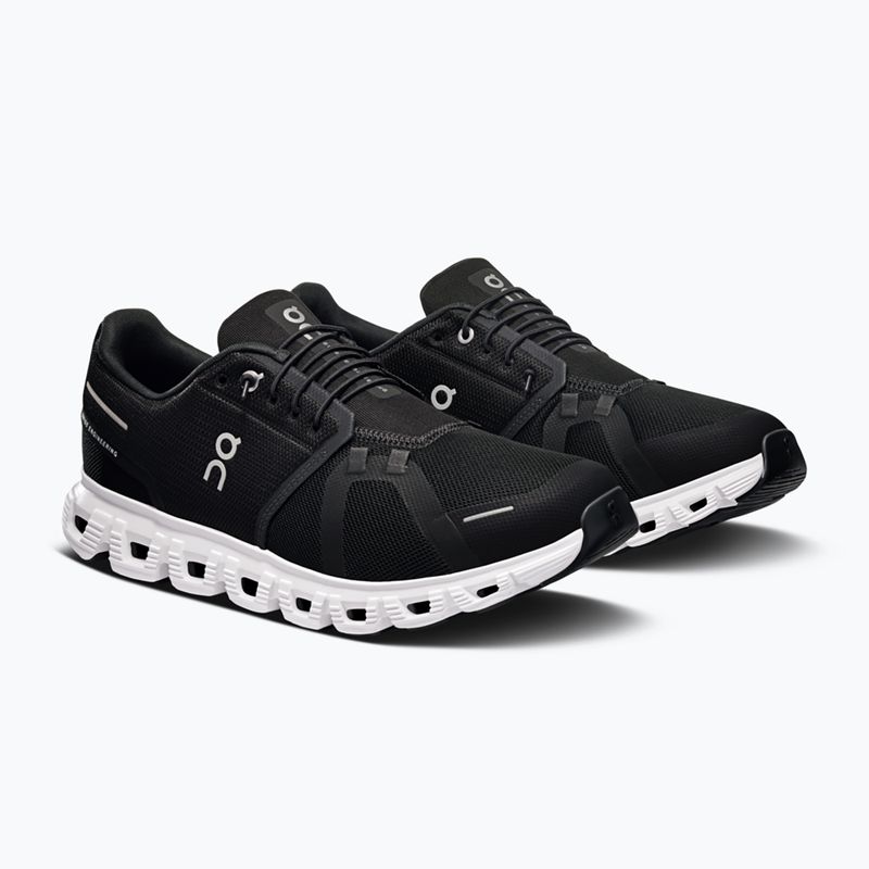 Buty męskie On Cloud 6 Wide black/white 3