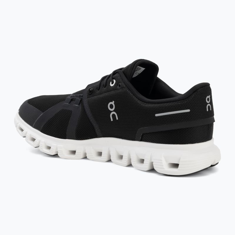 Buty męskie On Cloud 6 Wide black/white 3