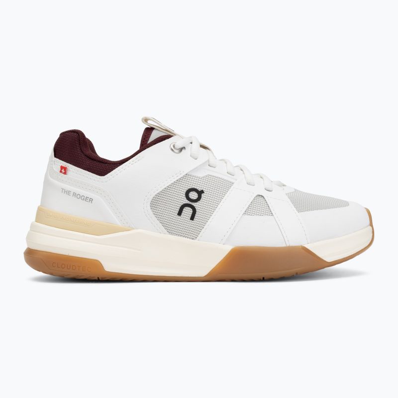 Buty do tenisa damskie On Running The Rodger Clubhouse Pro W white/ivory 2