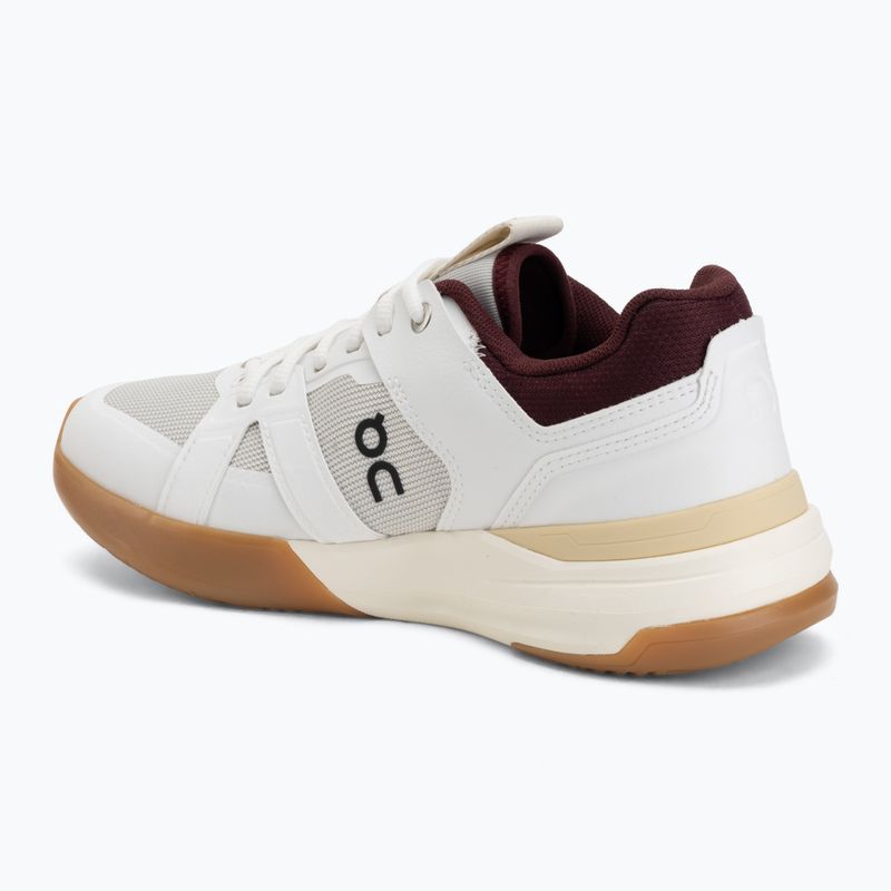 Buty do tenisa damskie On Running The Rodger Clubhouse Pro W white/ivory 3