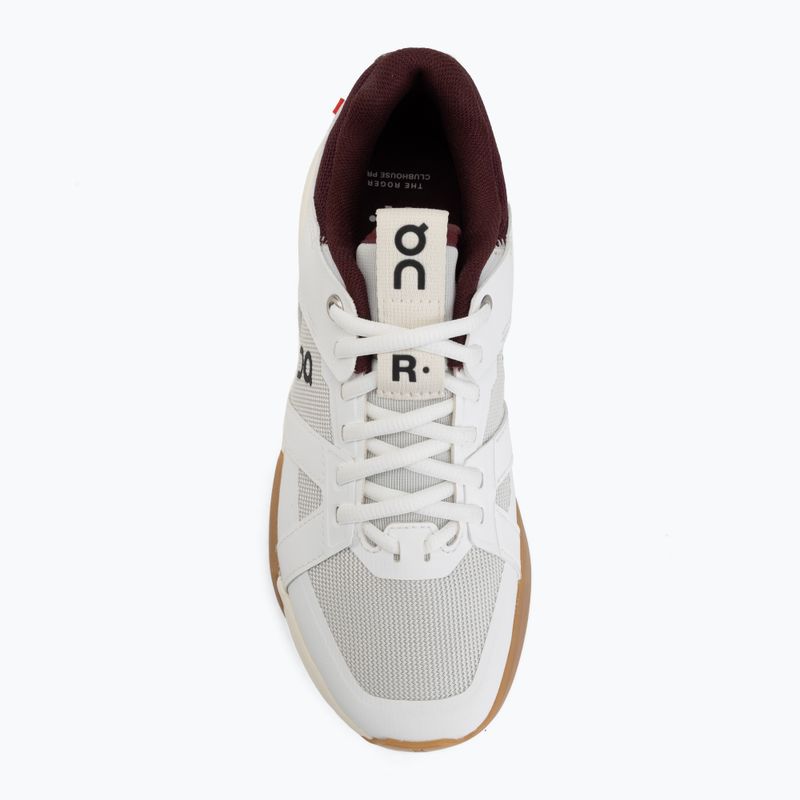 Buty do tenisa damskie On Running The Rodger Clubhouse Pro W white/ivory 5