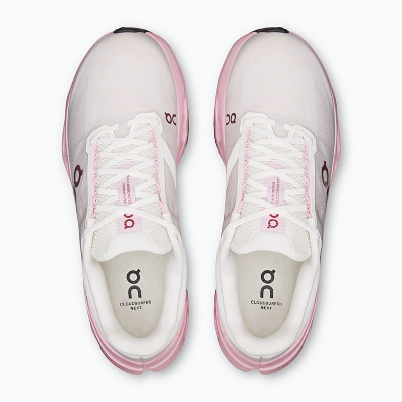 Buty do biegania damskie On Cloudsurfer Next peony/ivory 6