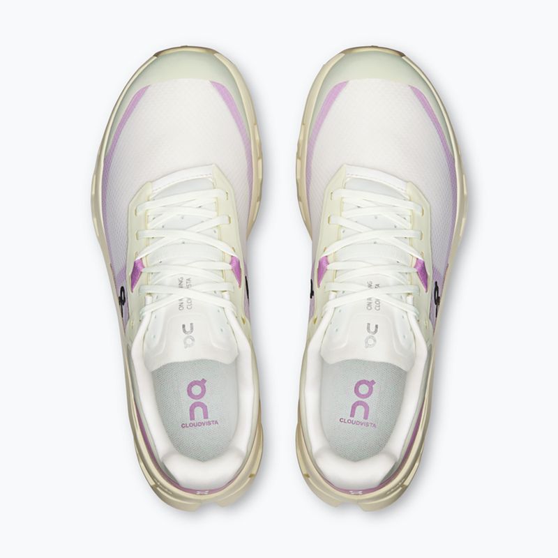 Buty do biegania damskie On Running Cloudvista 2 ivory/seeding 5