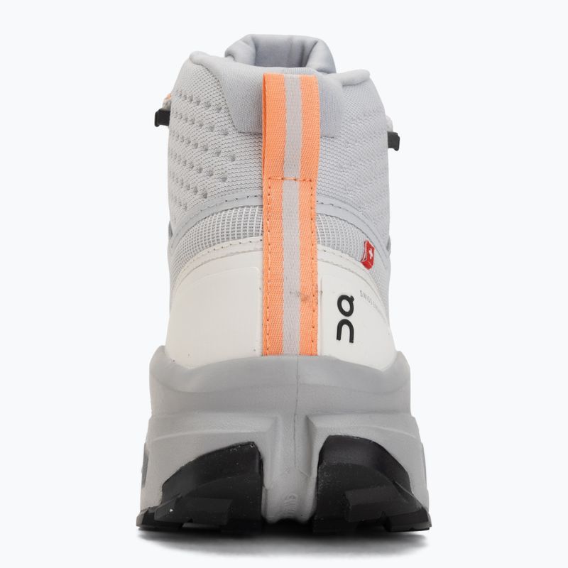 Buty turystyczne damskie On Cloudrock Mid Waterproof glacier/alloy 6