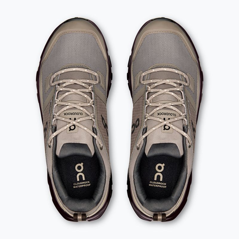 Buty damskie On Cloudrock Low Waterproof cinder/ox 6