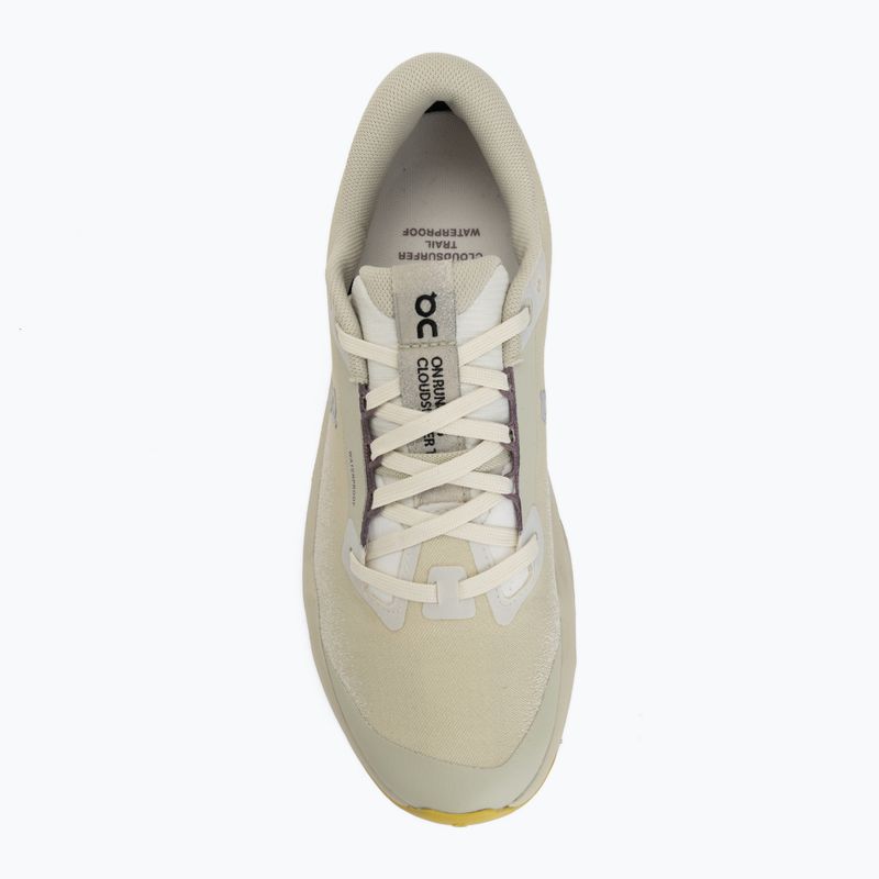 Buty do biegania damskie On Running Cloudsurfer Trail 2 Waterproof ghost/chalk 5