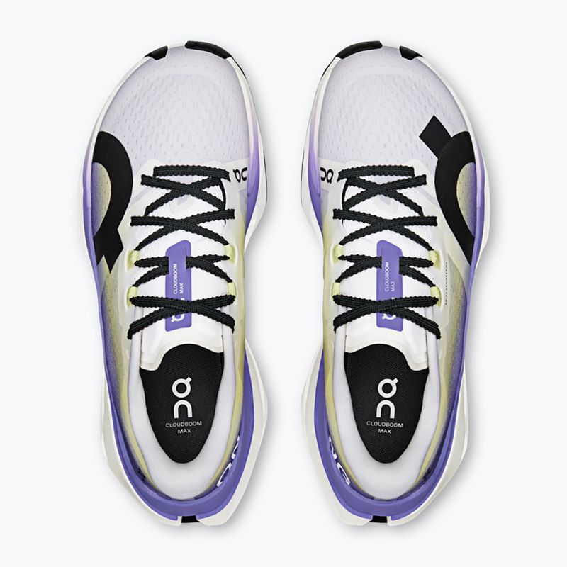 Buty do biegania damskie On Cloudboom Max white/juniper 6