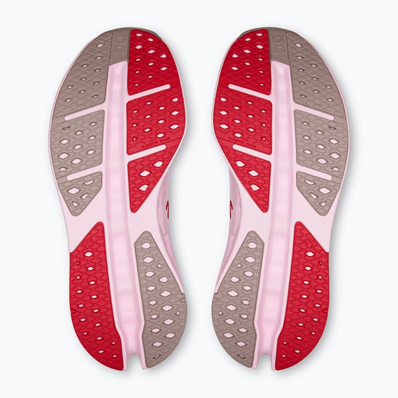 Buty do biegania damskie On Cloudsurfer Max ivory/peony 5