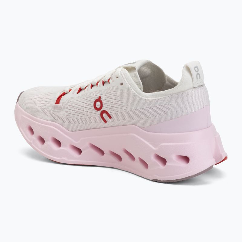Buty do biegania damskie On Cloudsurfer Max ivory/peony 3