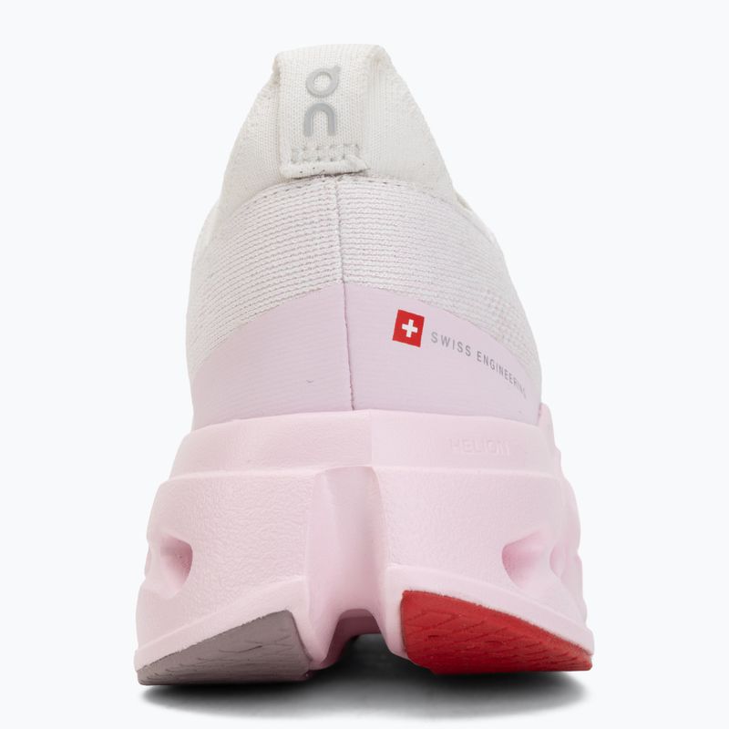 Buty do biegania damskie On Cloudsurfer Max ivory/peony 6