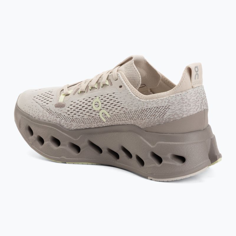 Buty do biegania damskie On Cloudsurfer Max pelican/limelight 3