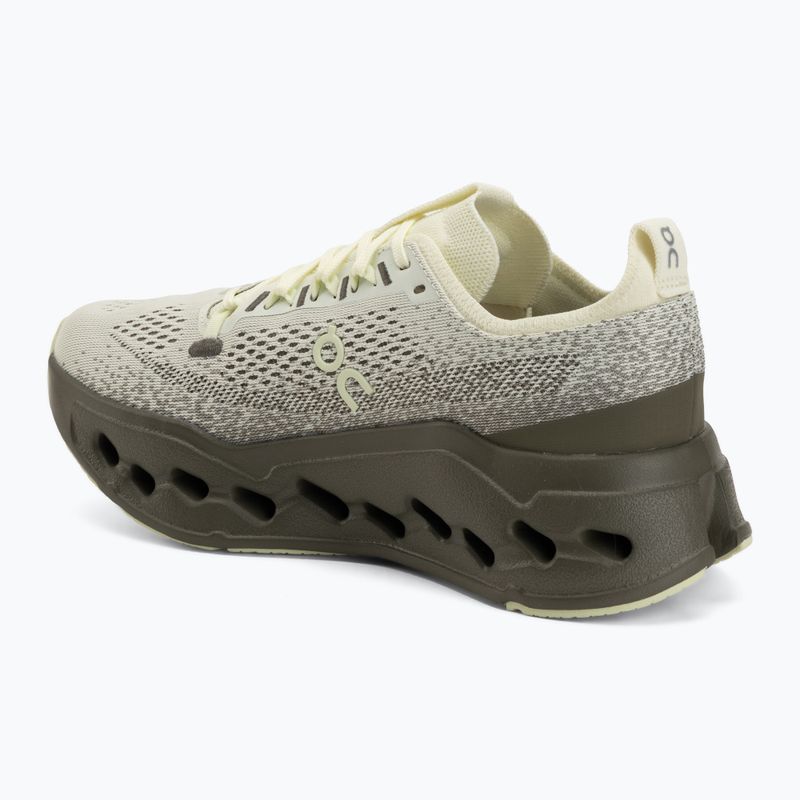 Buty do biegania damskie On Cloudsurfer Max Wide seedling/olive 3