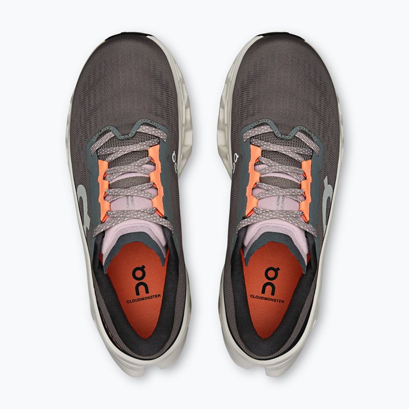 Buty do biegania damskie On Cloudmonster 3 eclipse/ivory 4