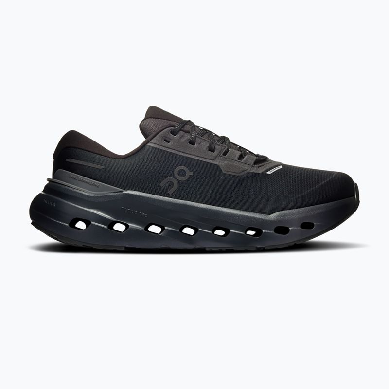 Buty do biegania damskie On Cloudrunner 3 Waterproof black/black