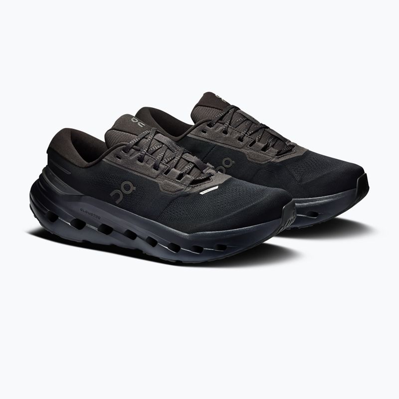 Buty do biegania damskie On Cloudrunner 3 Waterproof black/black 3