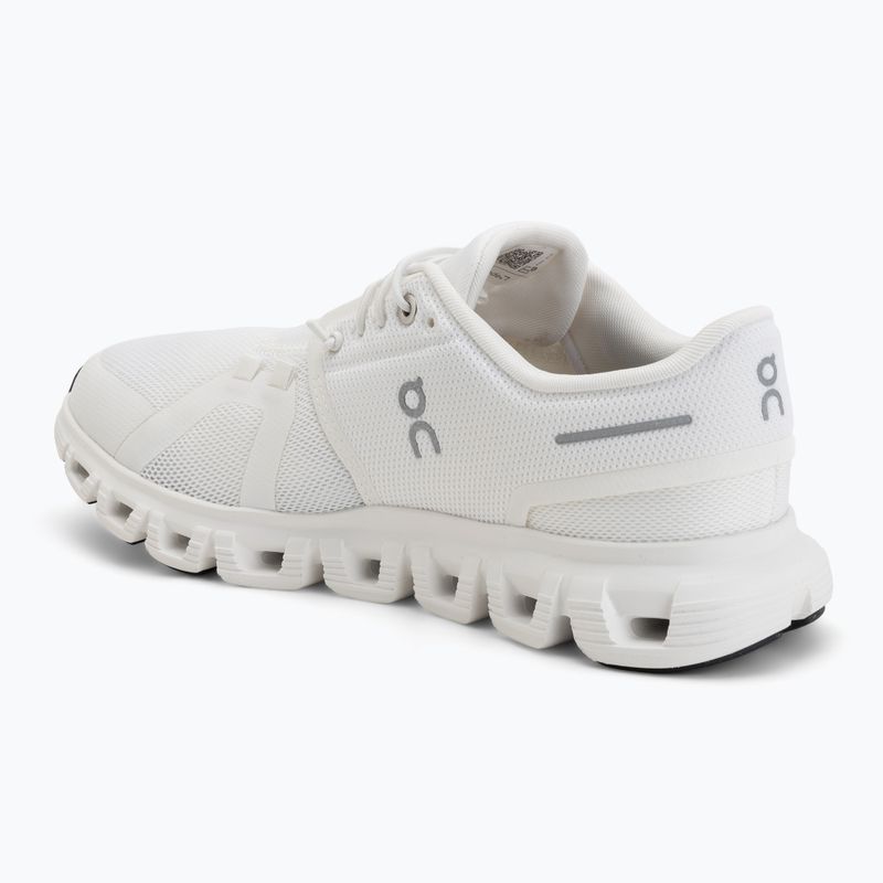 Buty damskie On Cloud 6 Wide white/white 3