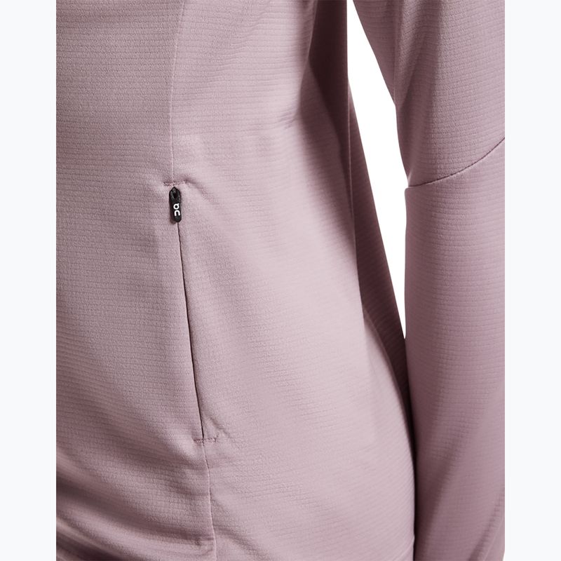 Bluza do biegania damska On Climate Zip Hoodie heron 10