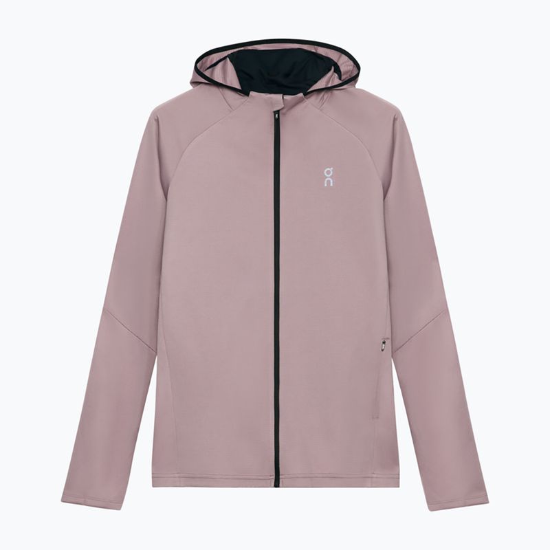 Bluza do biegania damska On Climate Zip Hoodie heron 12