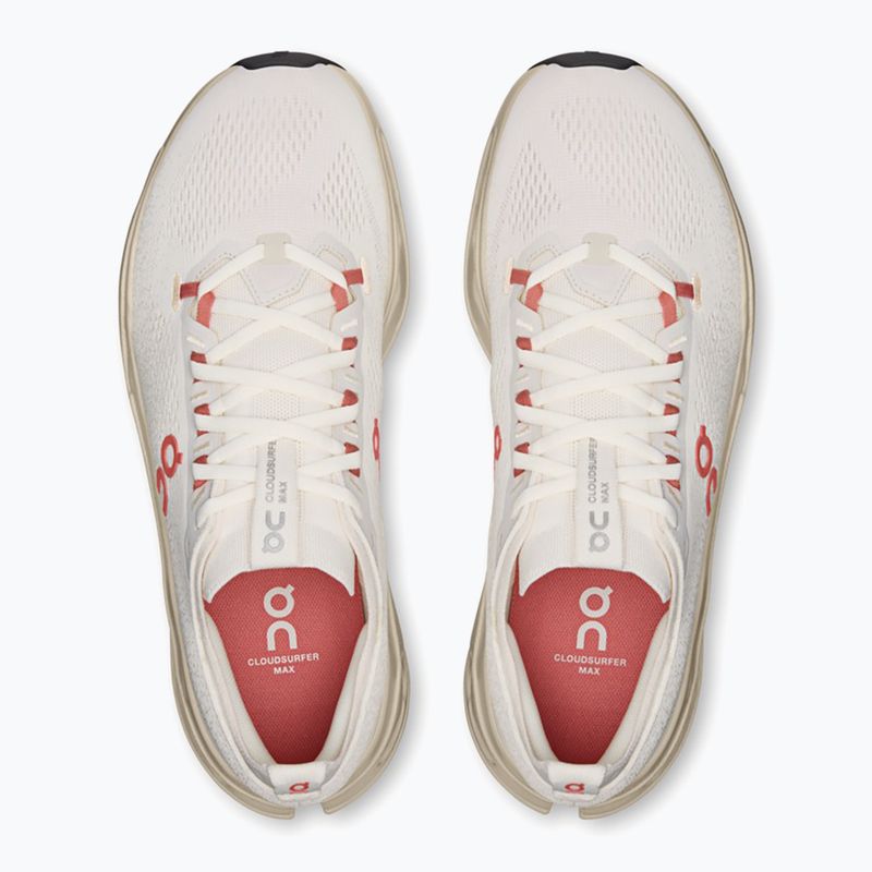 Buty do biegania męskie On Cloudsurfer Max ivory/dustrose 6