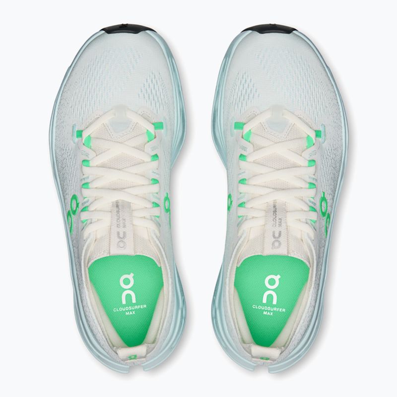 Buty do biegania damskie On Cloudsurfer Max ivory/flurry 6
