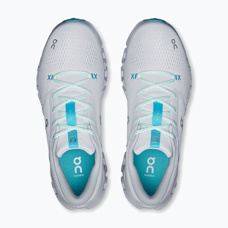 Buty treningowe męskie On Cloud X 5 frost/alloy 6