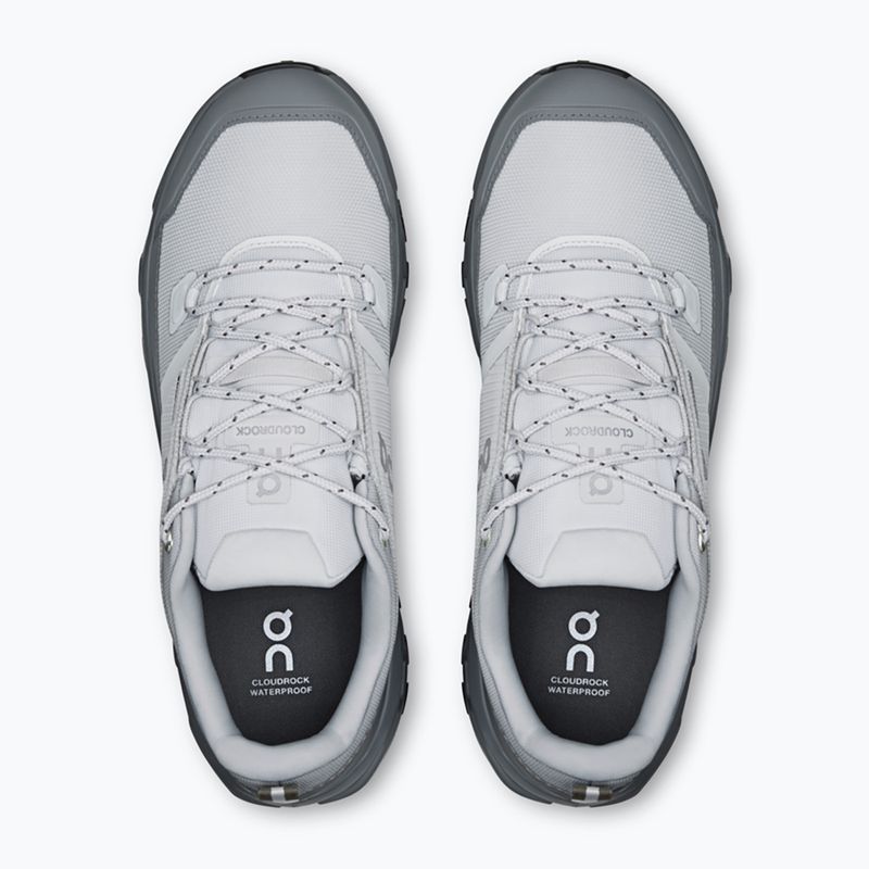 Buty turystyczne męskie On Cloudrock Low Waterproof glacier/rock 3