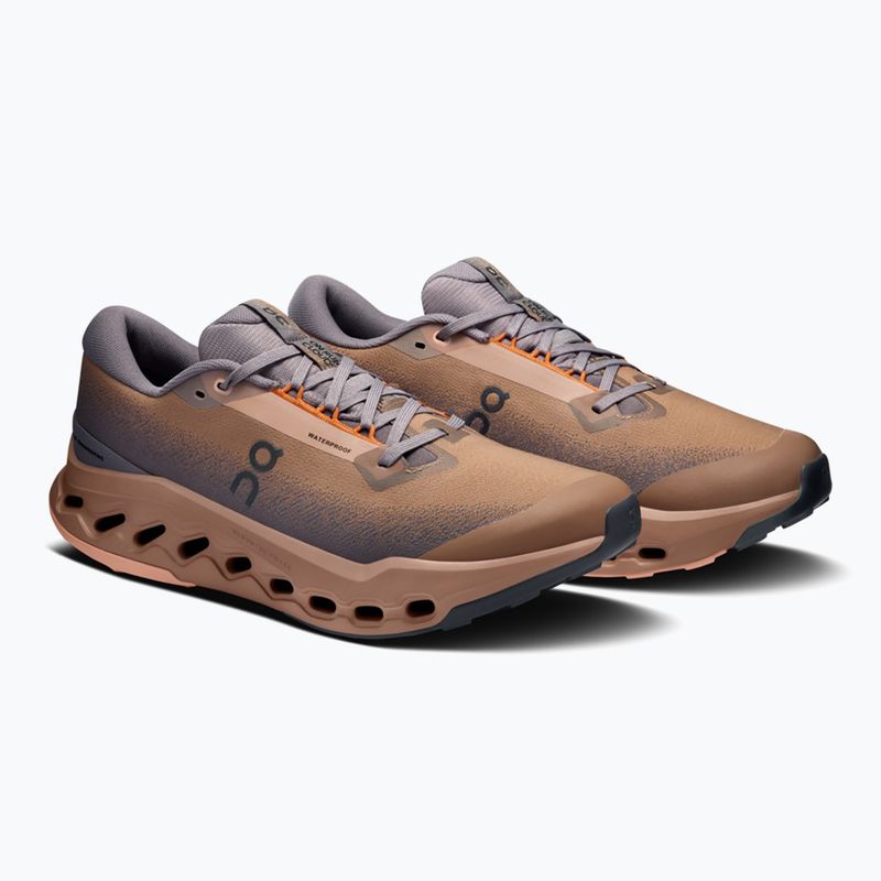 Buty do biegania męskie On Cloudsurfer Trail 2 Waterproof portobello/pebble 3
