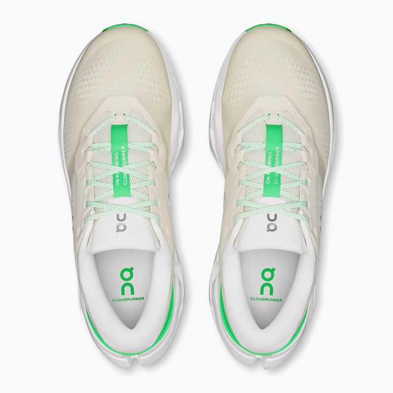 Buty do biegania męskie On Cloudrunner 3 ghost/verdite 6