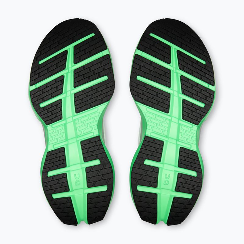 Buty do biegania damskie On Cloudrunner 3 Max white/verdite 4