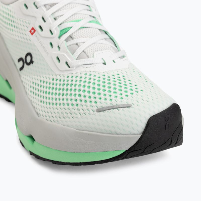 Buty do biegania damskie On Cloudrunner 3 Max white/verdite 7