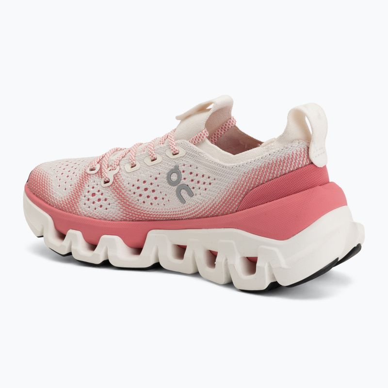 Buty treningowe damskie On Cloud X Tempo ivory/camellia 3