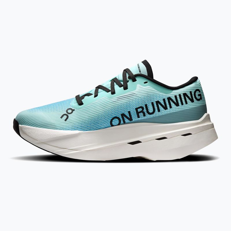 Buty do biegania damskie On Cloudboom Volt celeste/isle 2